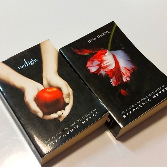 First Two Books from the Twilight Saga- Twilight & New Moon by Stephanie Meyer - Picture 1 of 11